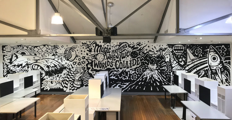 Mural commissioned for Step Change's office in Sydney