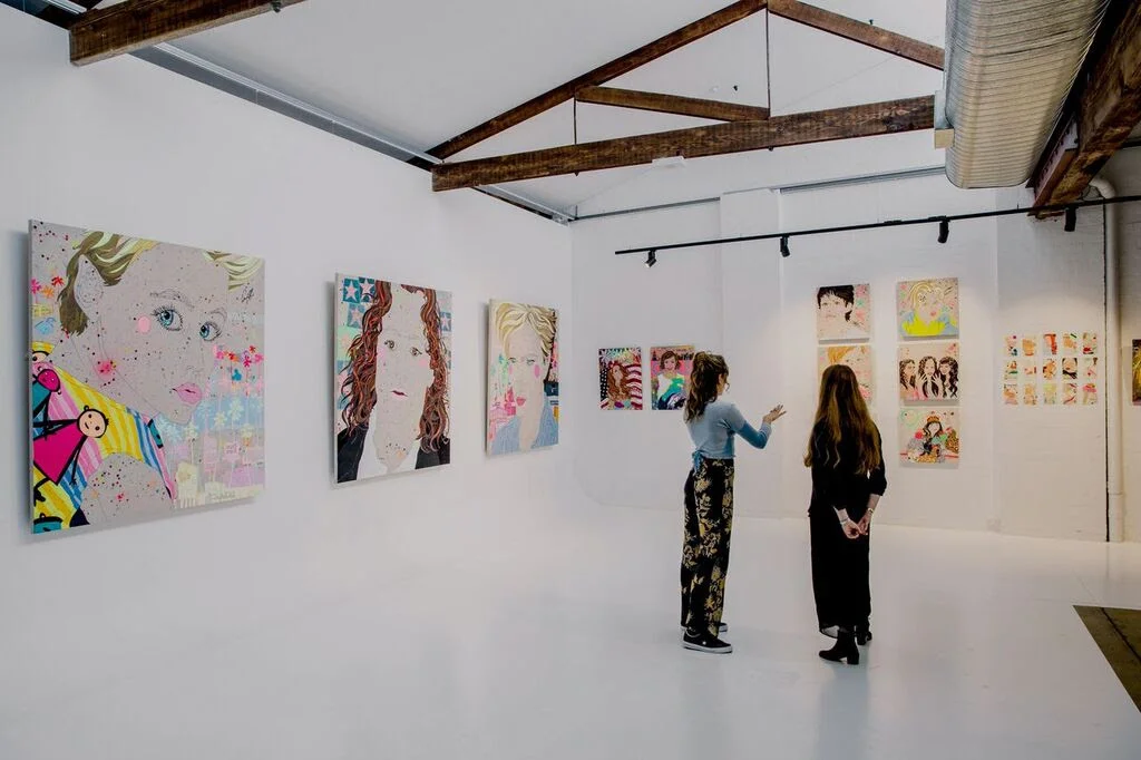 Sarah Beetson's current exhibition 'Rainbow Warriors'