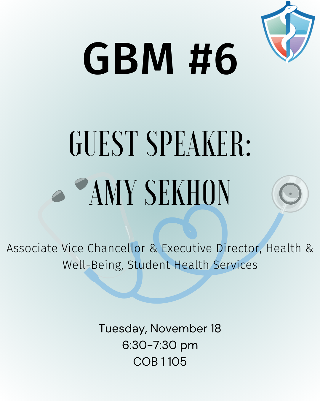 General Body Meeting #6