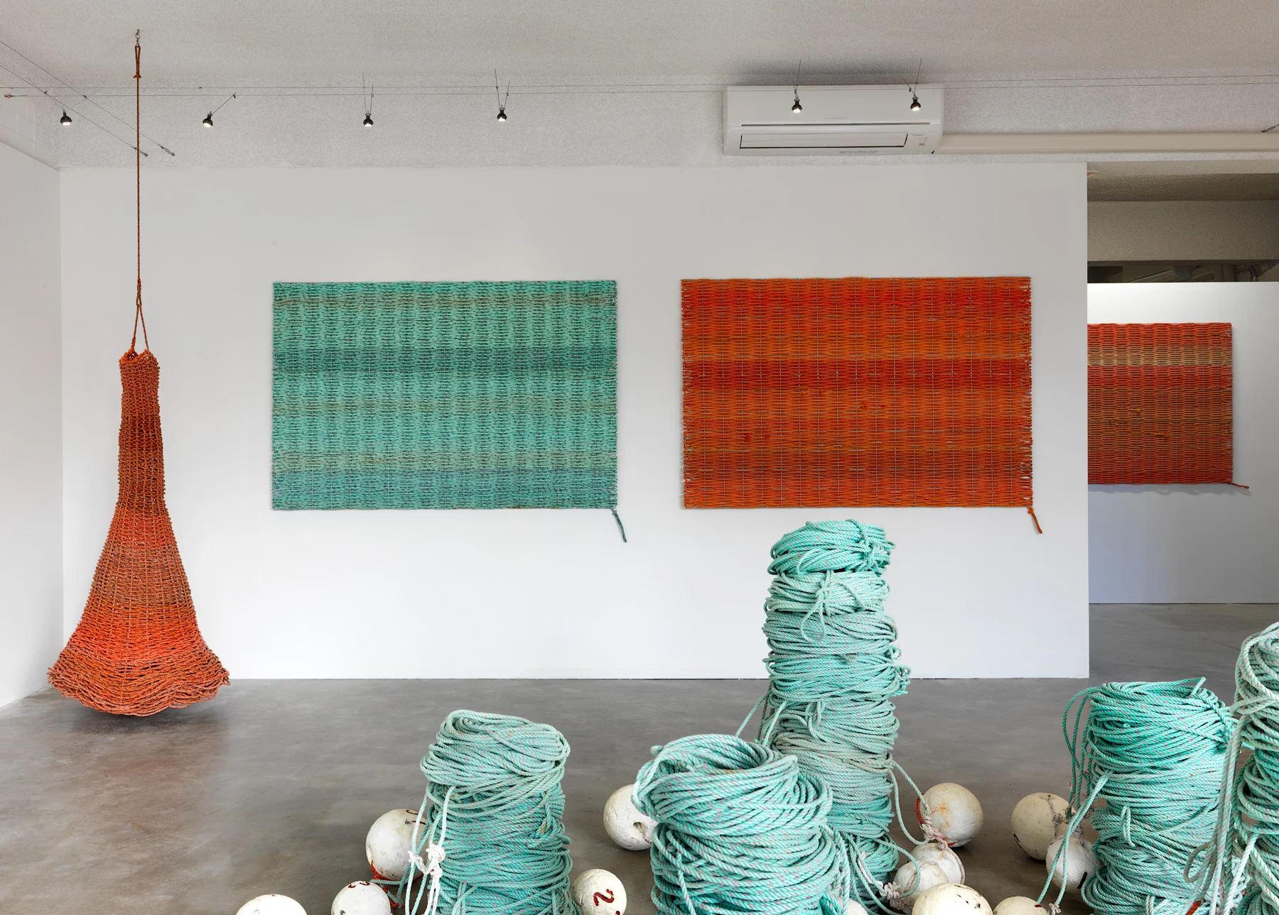 Ode to the fisherman (installation shot) photographer Grant Hancock