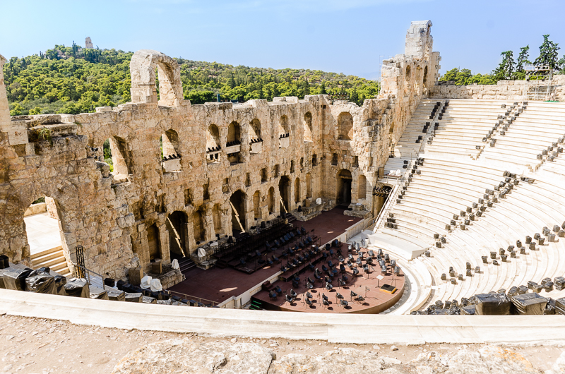 Teatrul lui Herodes Atticus, Atena