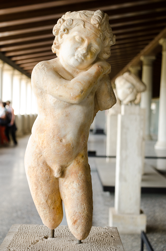 Statuie din Agora, Athena