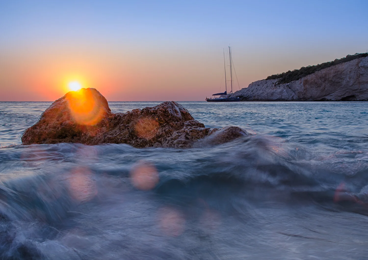 Lefkada sunset