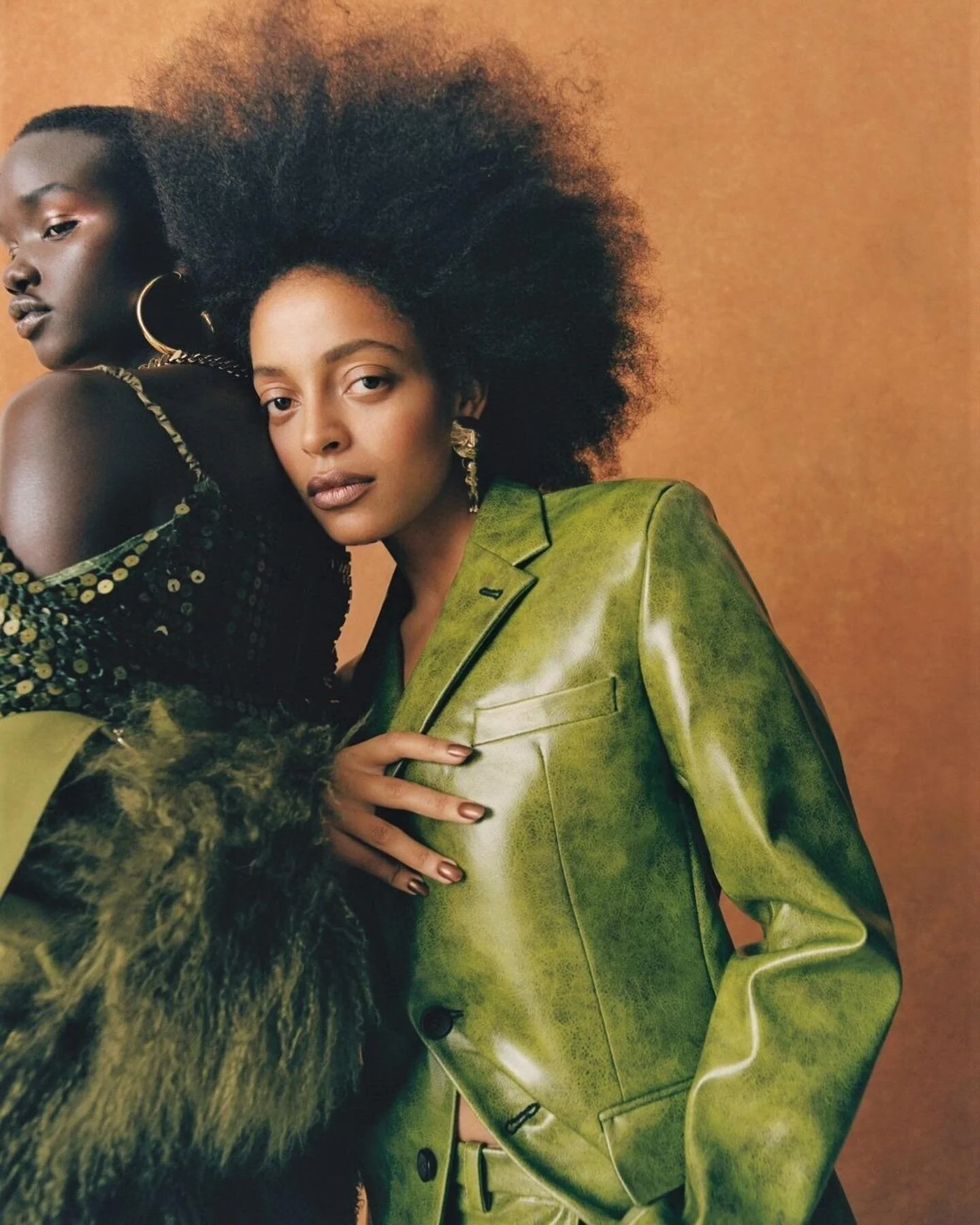 Akon Changkou + Kesewa Aboah for Vogue, 2020 📸 Nadine Ijewere
#inspiration #vintage #vibe #moody #style #beautiful #outfit #fashiondesign #details #runway #aesthetic #natural #beauty #burberry #fenty #vogue #veganleather #tokyojames #lenchanteur