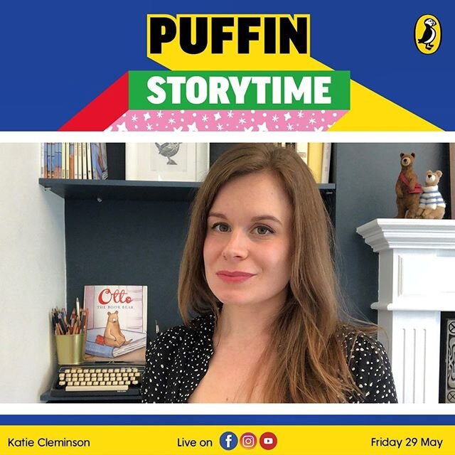 It&rsquo;s live! Reading &amp; Draw-along of Otto the Book Bear for #PuffinStorytime available NOW on Puffin Facebook, Instagram IGTV  and YouTube @puffinbooksuk #PuffinStorytime #PuffinDreamer
Hope you can join me for some Otto drawing ✏️🐻 🎨
