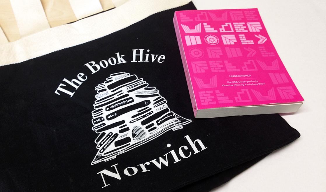"Underworld" - an anthology of poetry compiled by UEA students which included Averil's work and is dedicated to Averil's memory. It is currently for sale in the Book Hive in Norwich and through Waterstones.