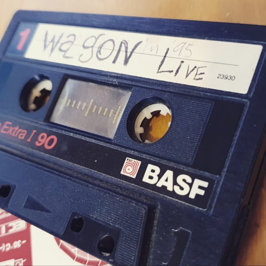 A cassette recording of Wagon, the hardcore speed punk band of the 90s that was to be immortalised years later in the name of a high-end commercial video production company. 

RIP Lou Ottens, inventor of this technological icon that captured many a r