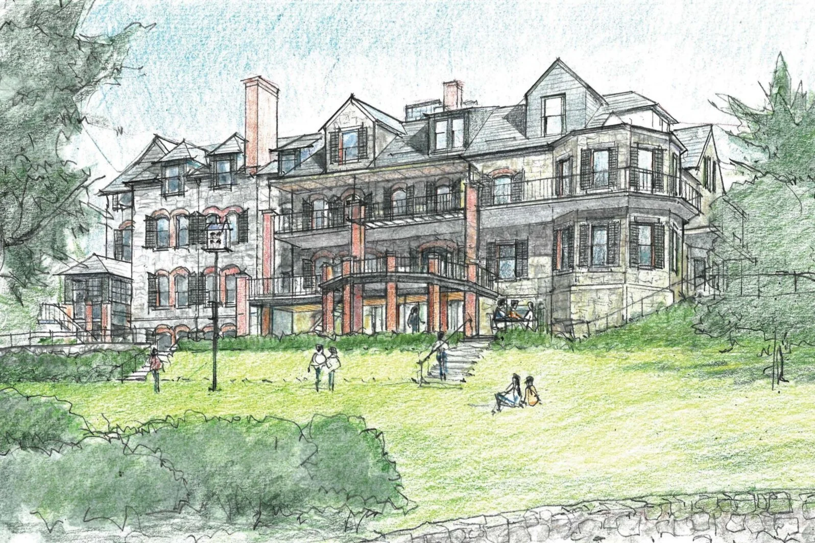 Wolf Architects’ plans for the Longyear Museum are nearing completion!