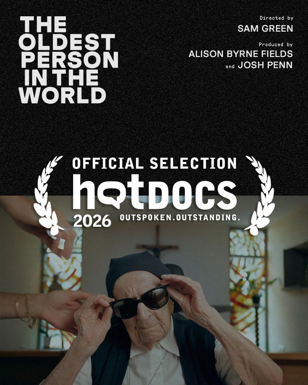  Instagram promo for The Oldest Person in the World 