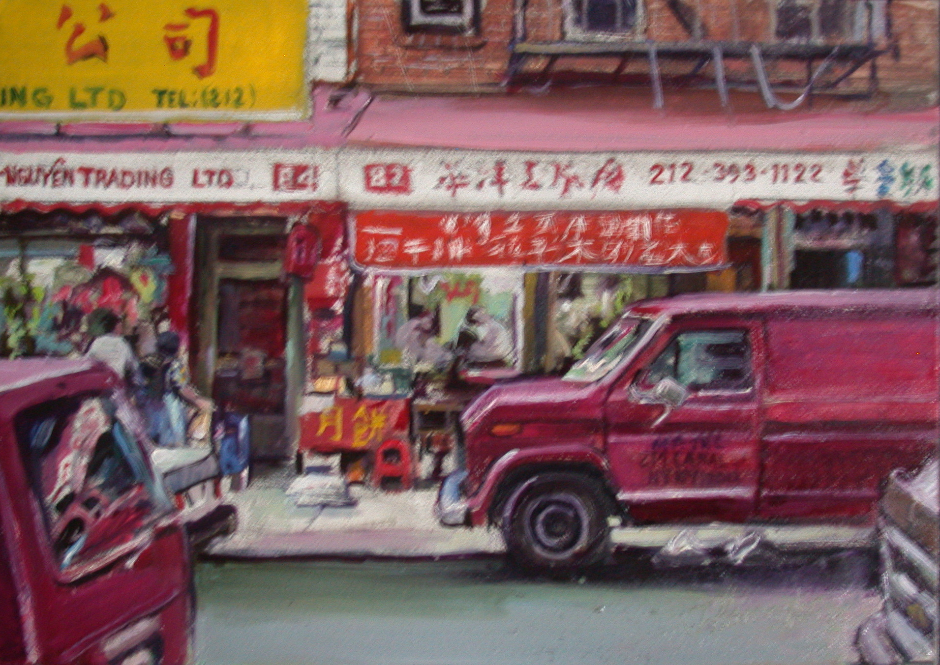 Chinatown red van.jpg