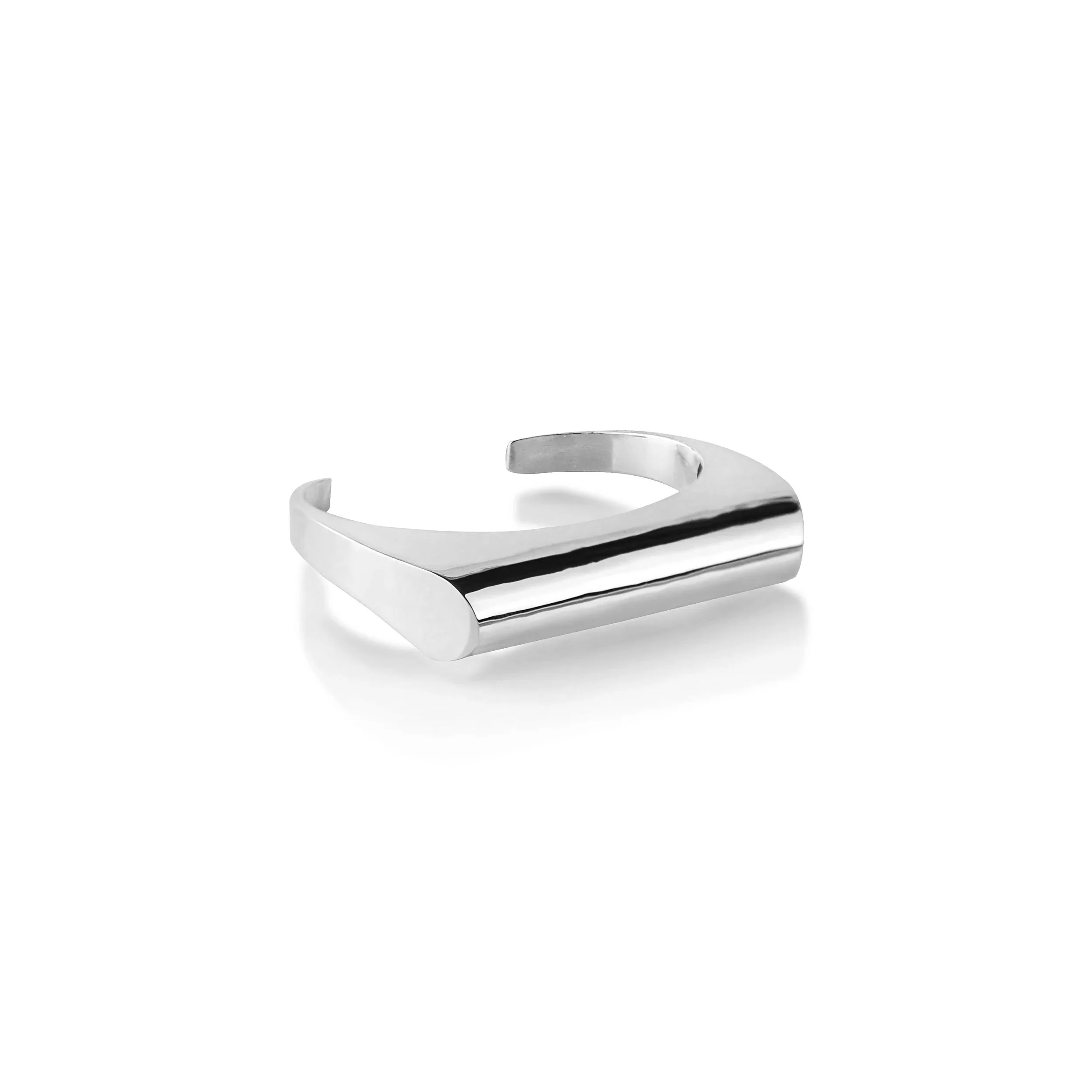 Wind Cuff Bracelet - Silver