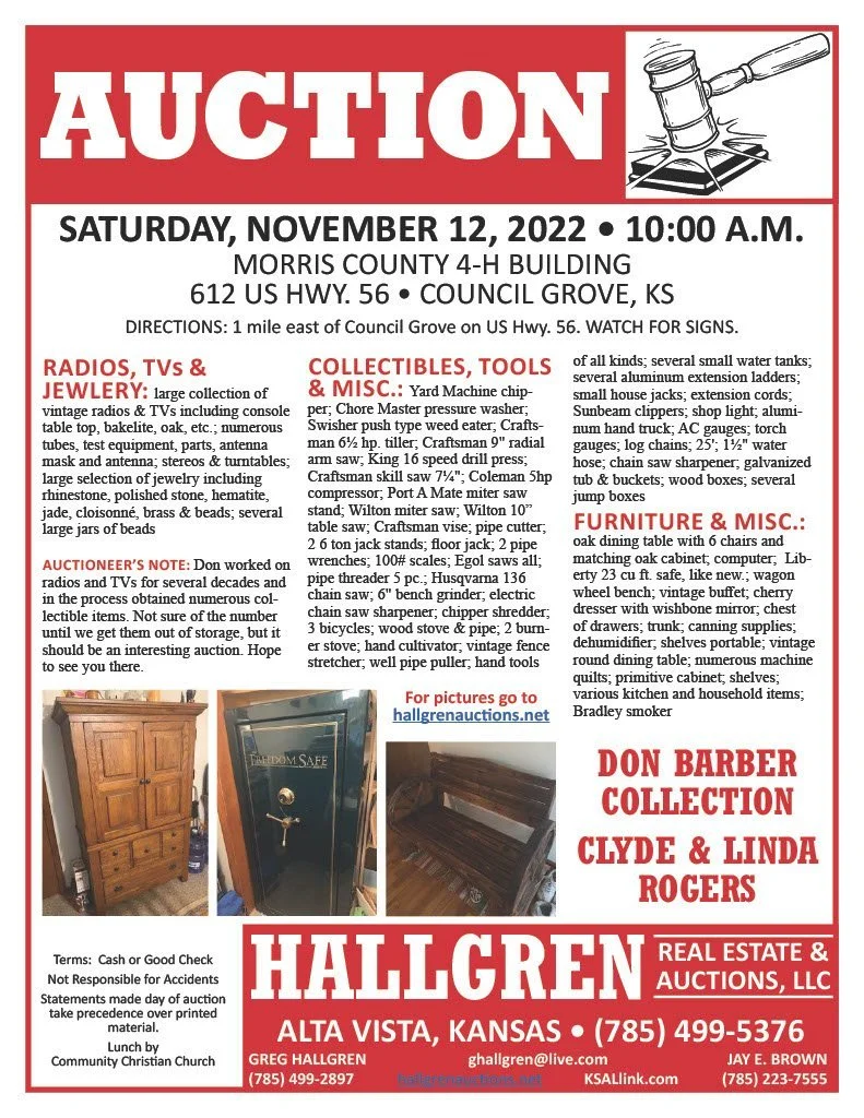 Hallgren Auction 