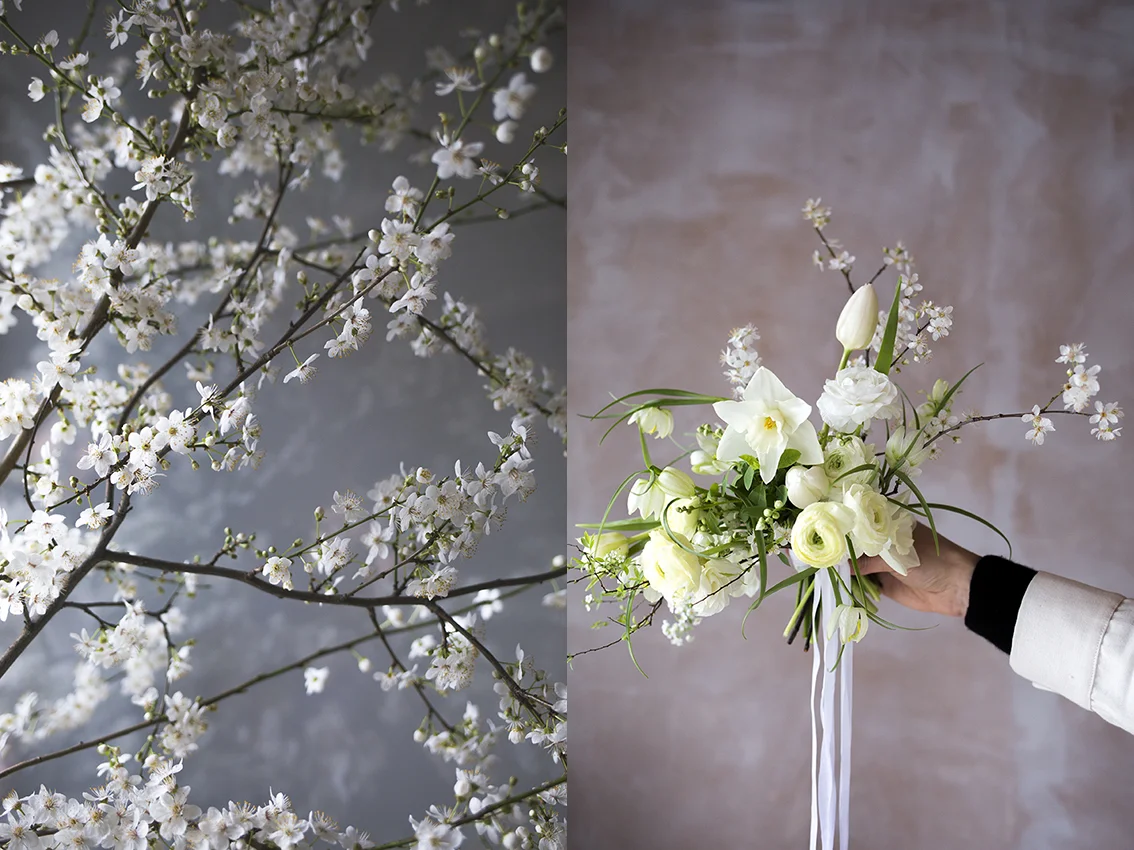 Blossom and spring flower arrangements | Aesme Flower Studio London