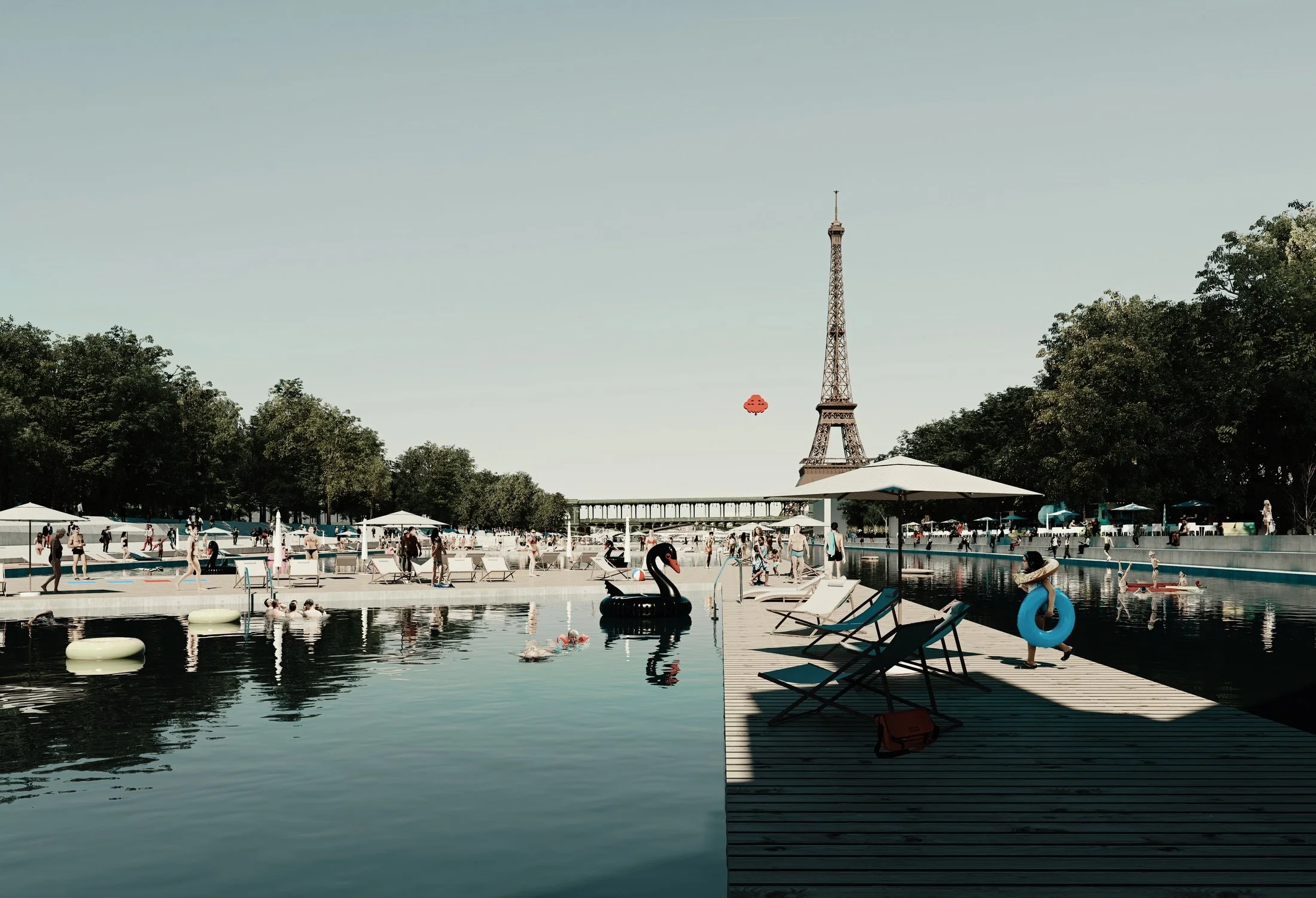 HAMONIC ET MASSON / ILES AU CYGNES / PARIS /FR