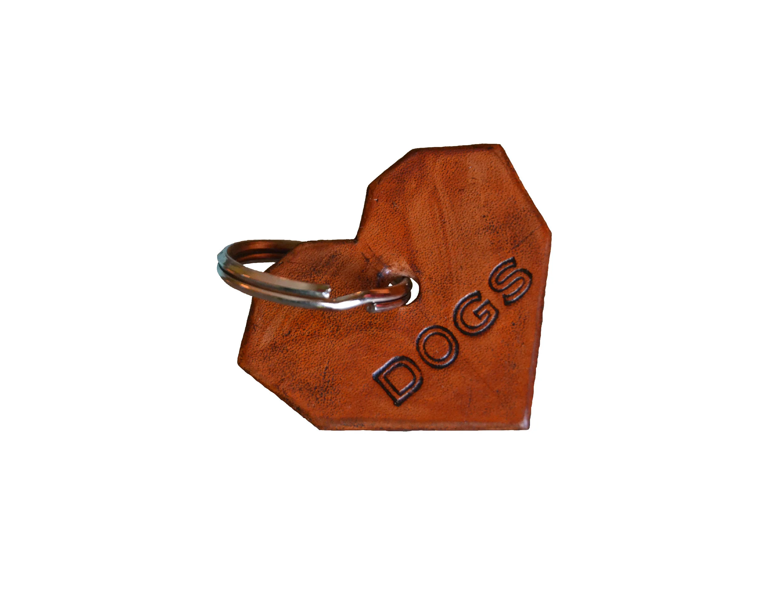 Heart Dogs Keychain