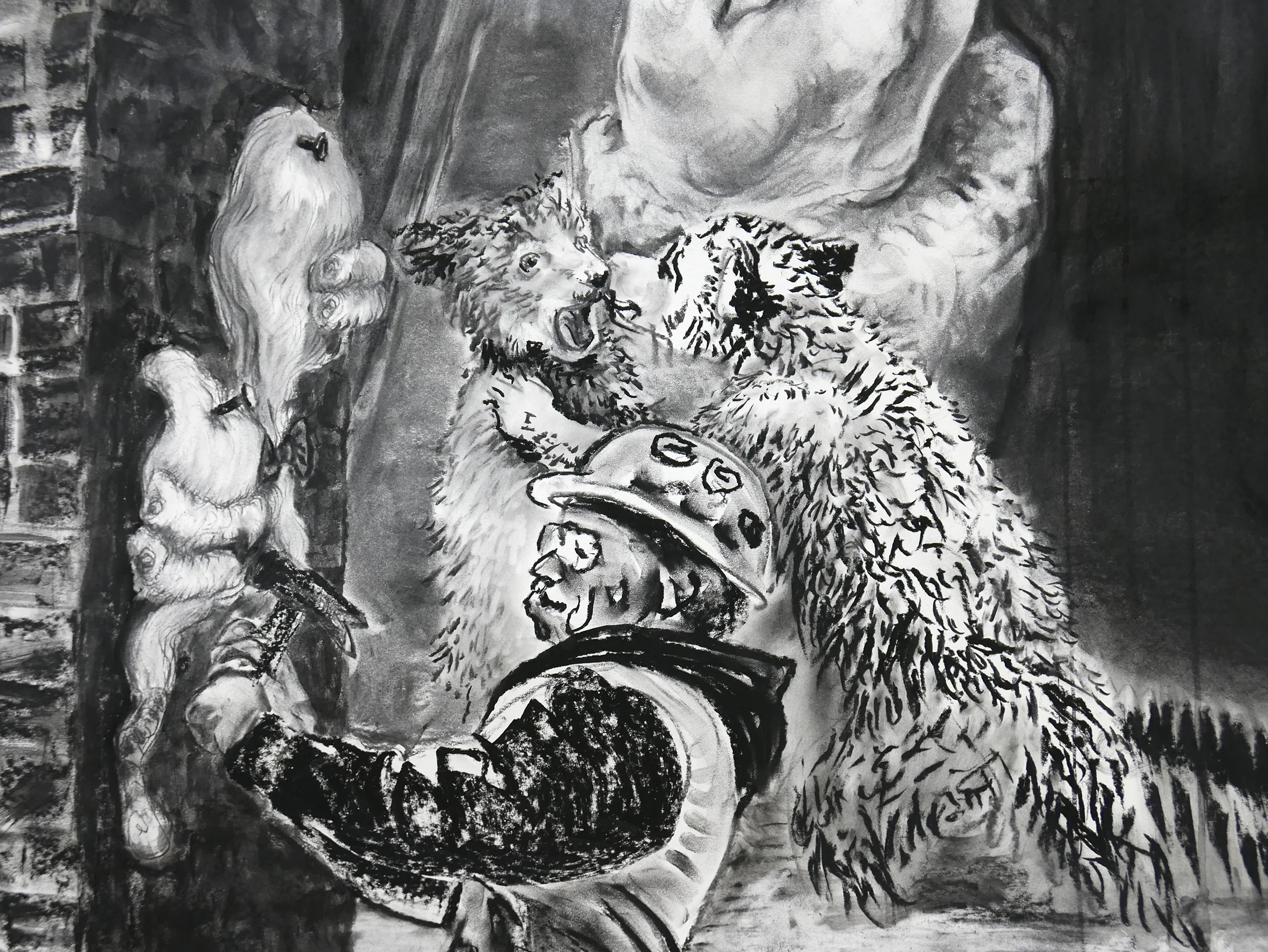 Detail of JEFFERSON MARSYAS (bear necessities)