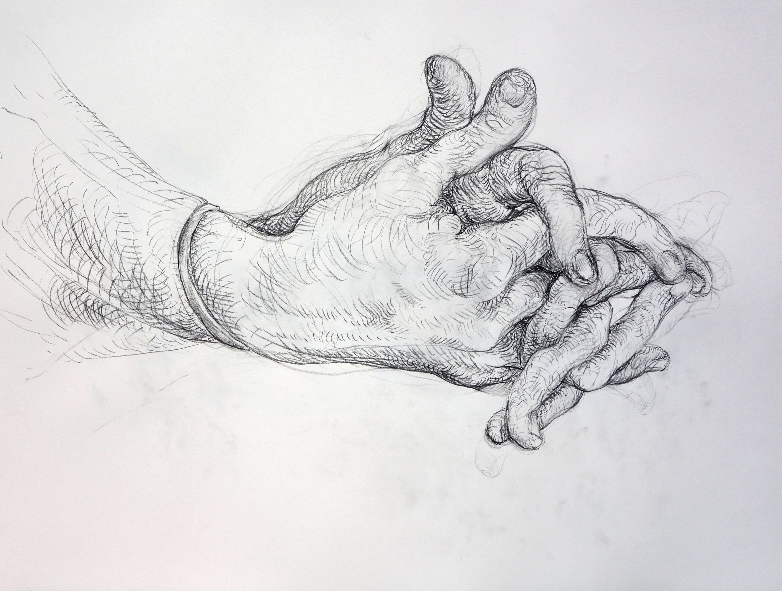 CLASPED HANDS, 2013?