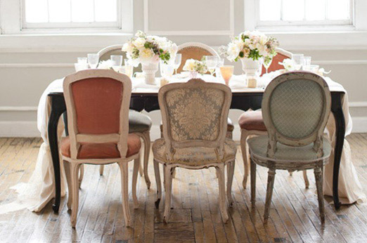 metropolitan-building-mismatch-vintage-chairs-wedding-french-table-runner-soft-feminine