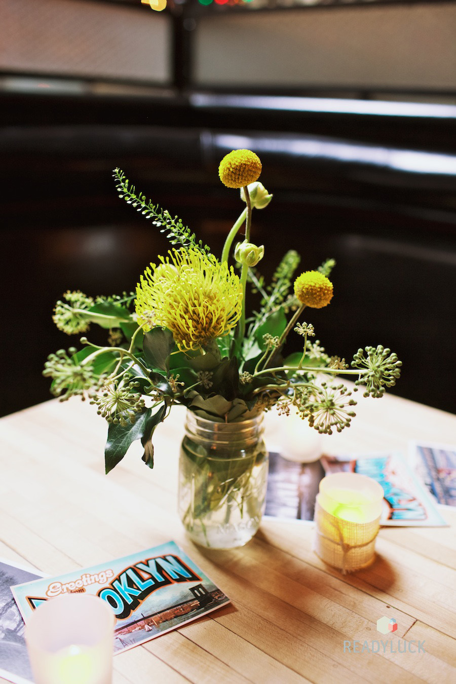 pin-cushion-protea-centerpiece-yellow