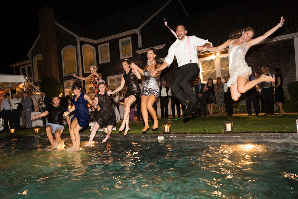 wedding-party-jumping-into-pool-party