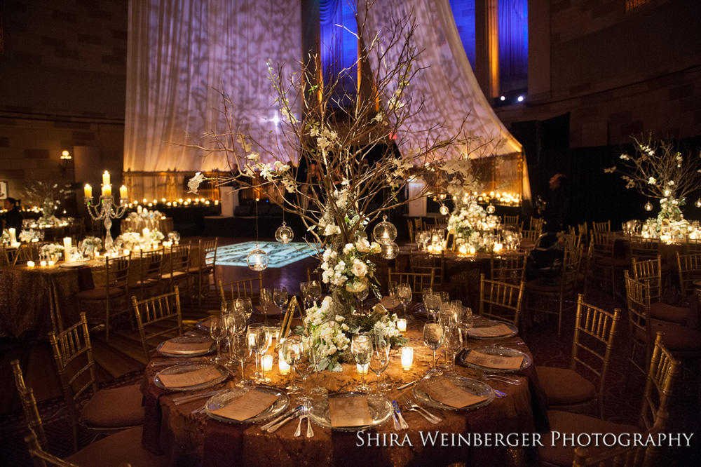 gotham-hall-wedding-branches-centerpiece-tree-draping-enchanted-lots-candles