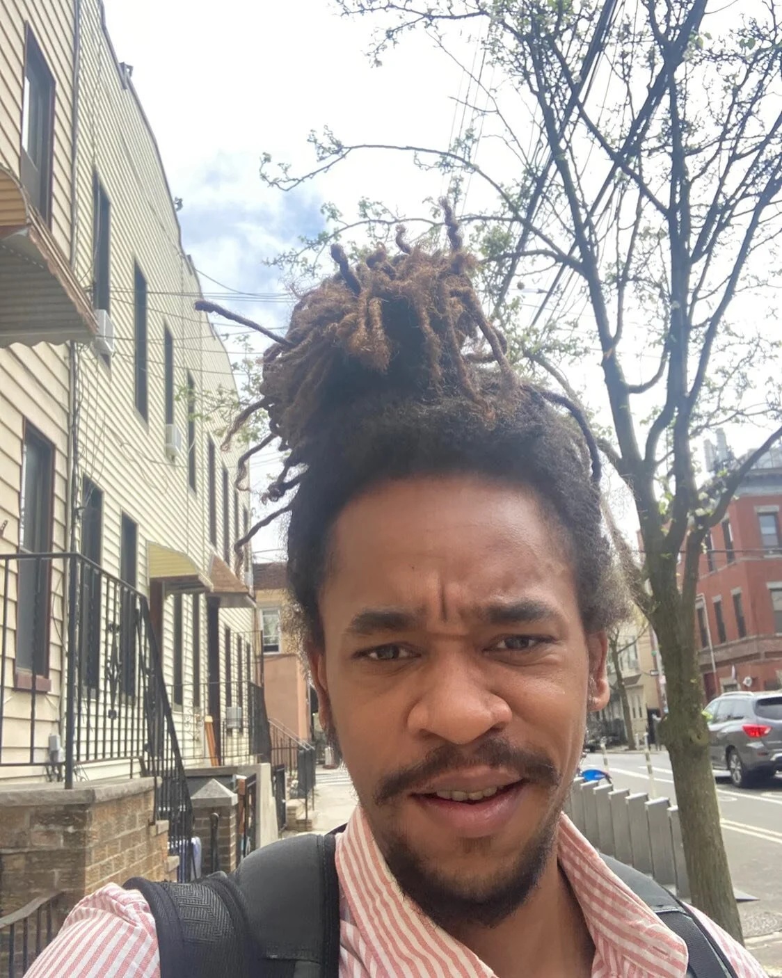 Heres a random selfie comin in hot to let u know the @pomo.bk session is CANCELLED tonight. Sorry everyone who was planning on coming&hellip; We will be back next week!