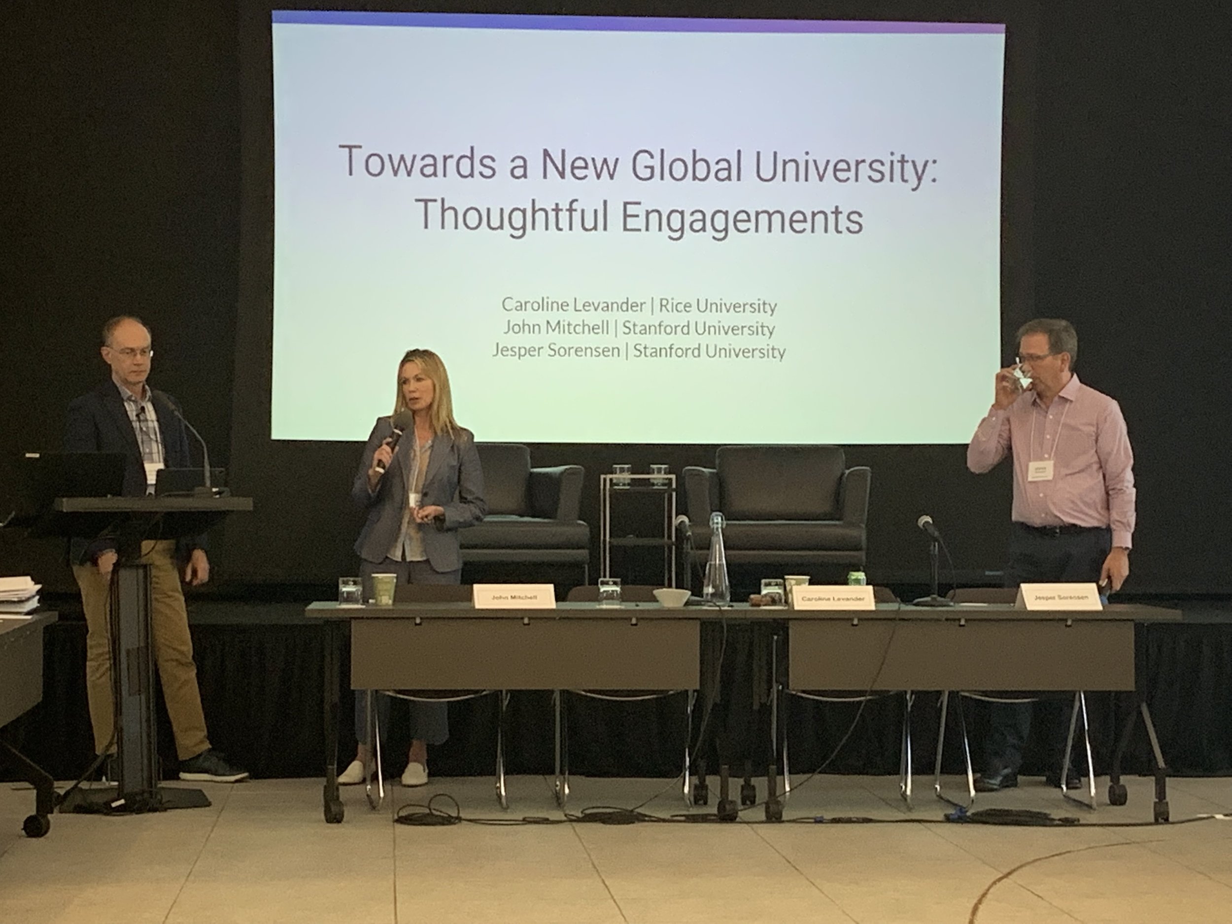 John Mitchell, Caroline Levander, Jesper Sorensen