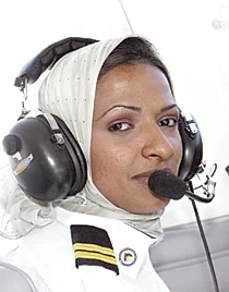 Saudi Arabia’s First Female Pilot Soars High