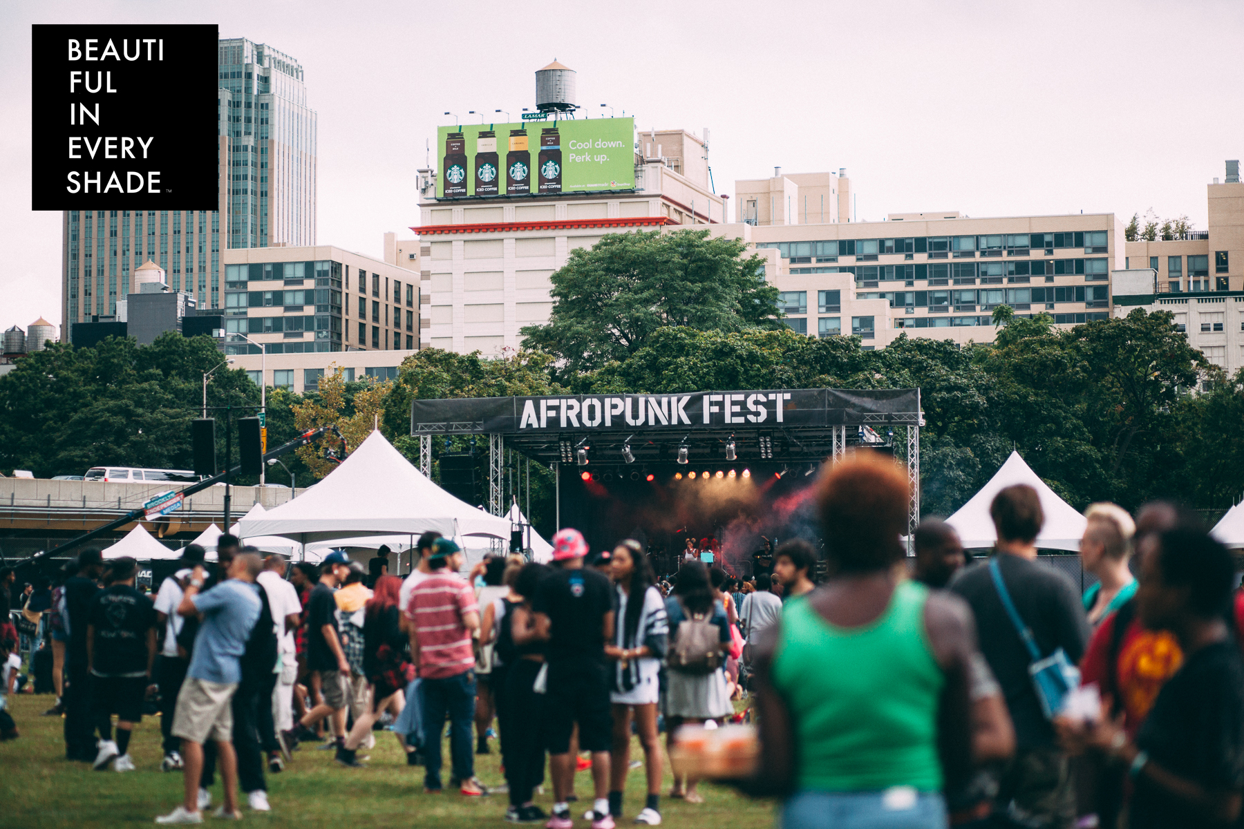 Photo by Chris Charles (Creative Silence) - On location at AfroPunk with BEAUTIFUL IN EVERY SHADE