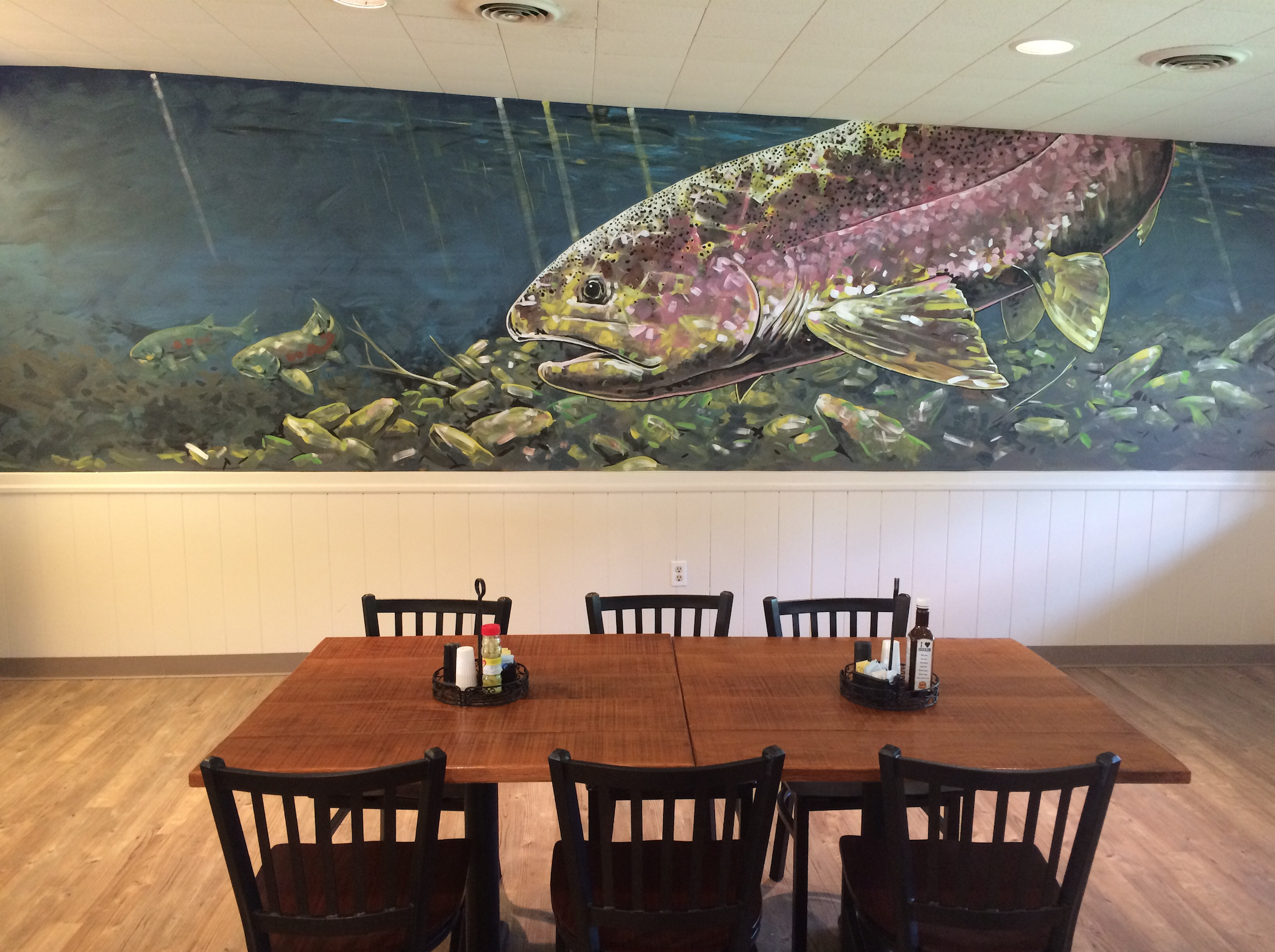 Trout Mural