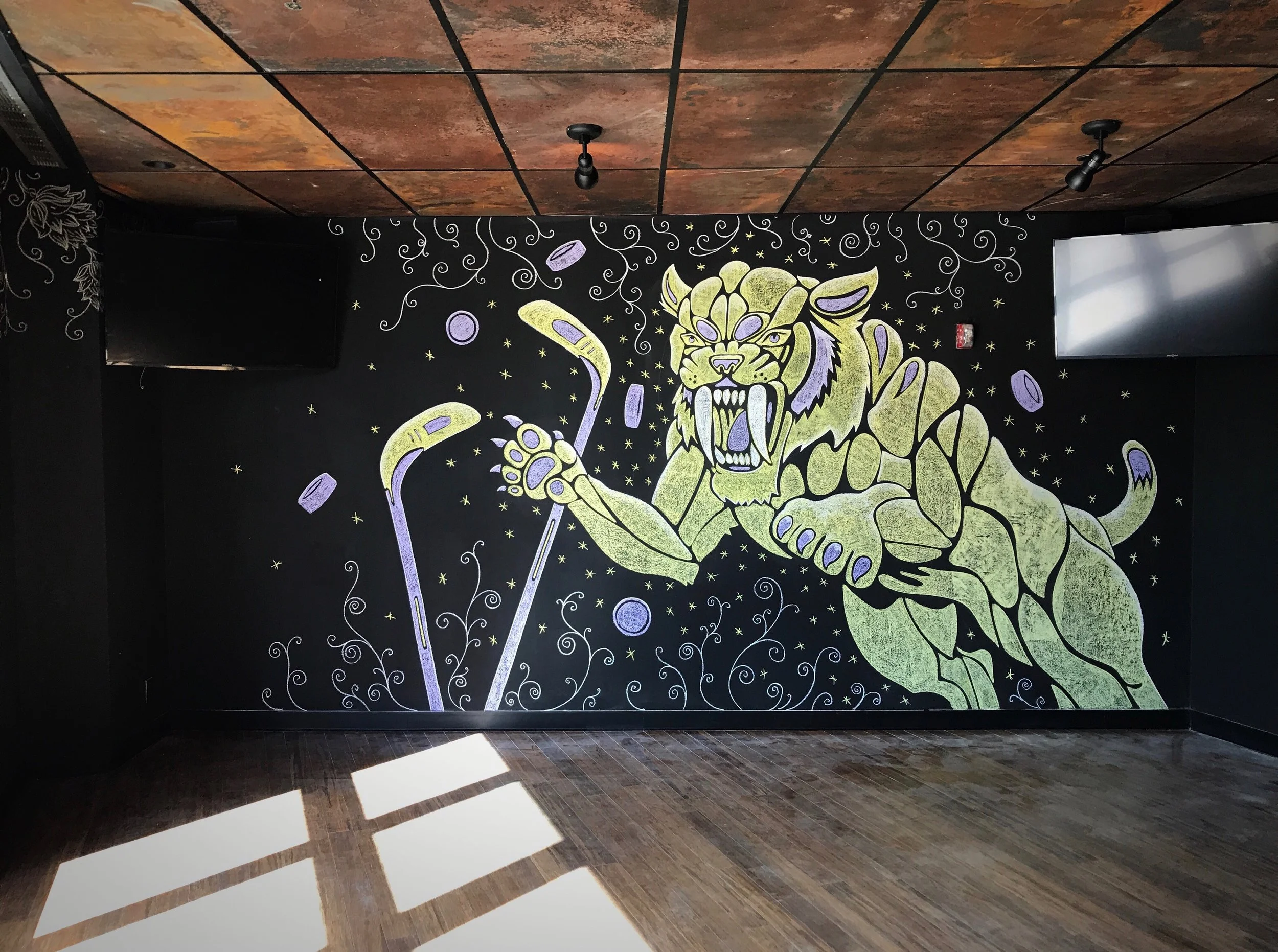 Predator's Stadium Mural