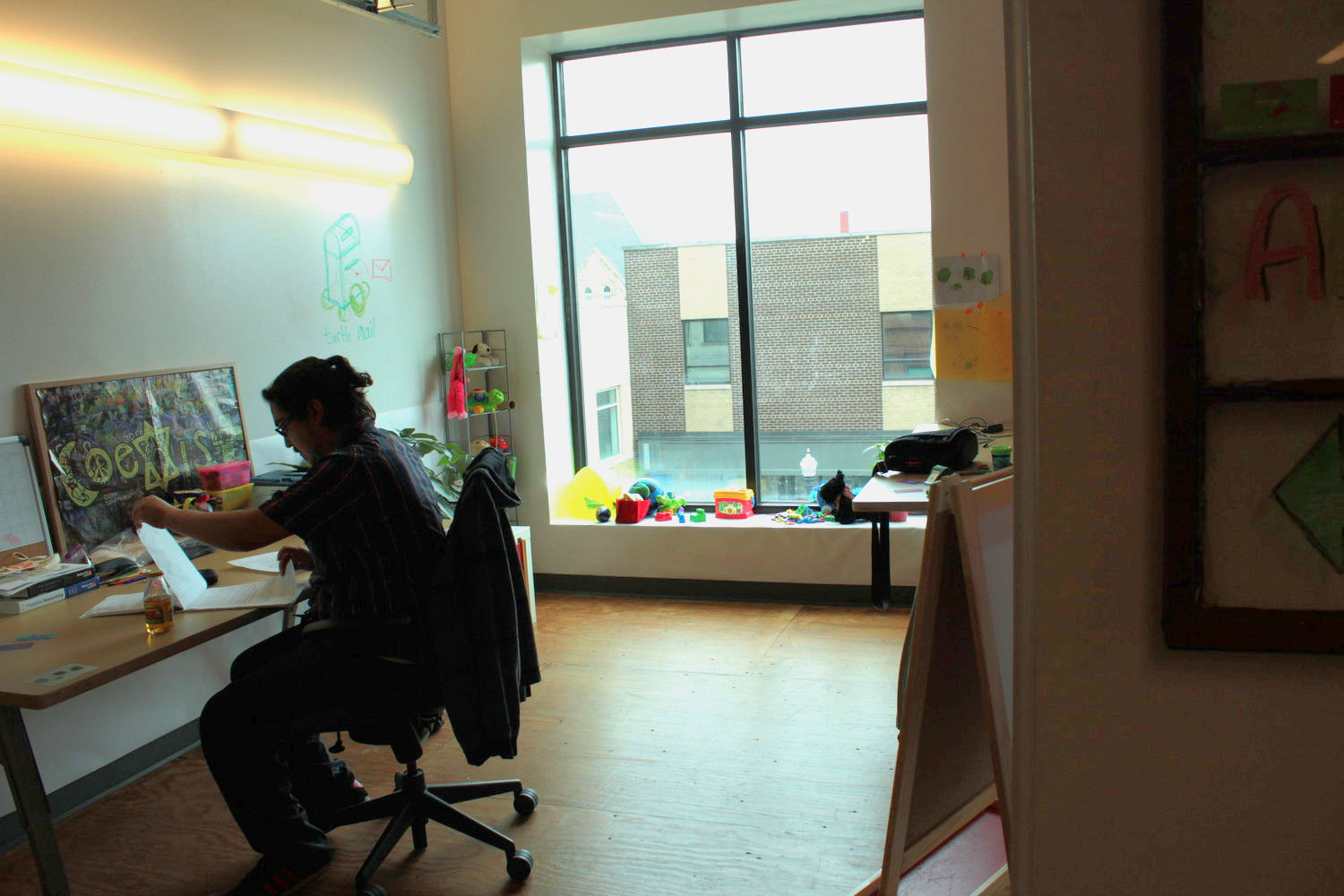 An entrepreneur's day is never over.