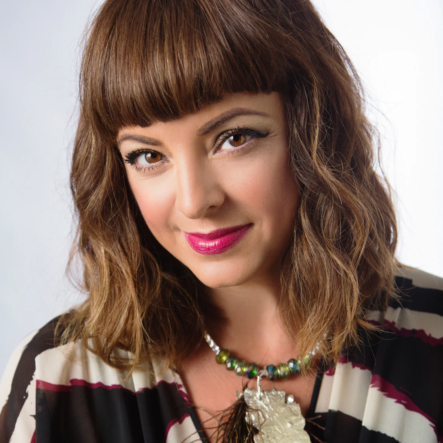 portrait of Karen Buscemi editor of Styleline Magazine