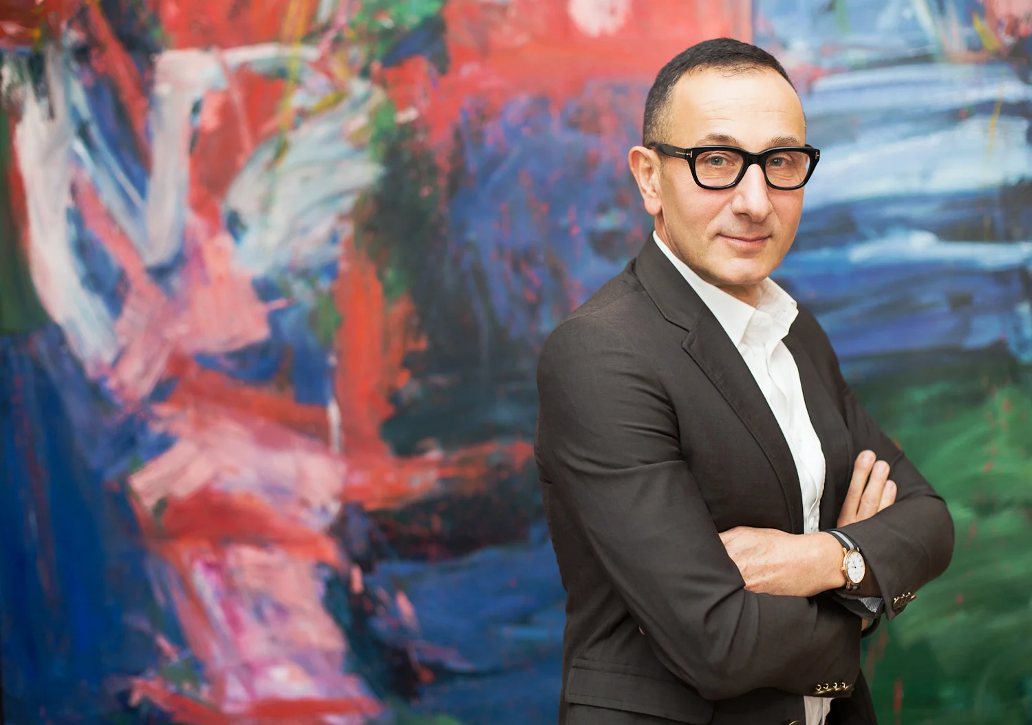 portrait of fashion designer J. Mendel shot for Styleline Magazine http://www.jmendel.com
