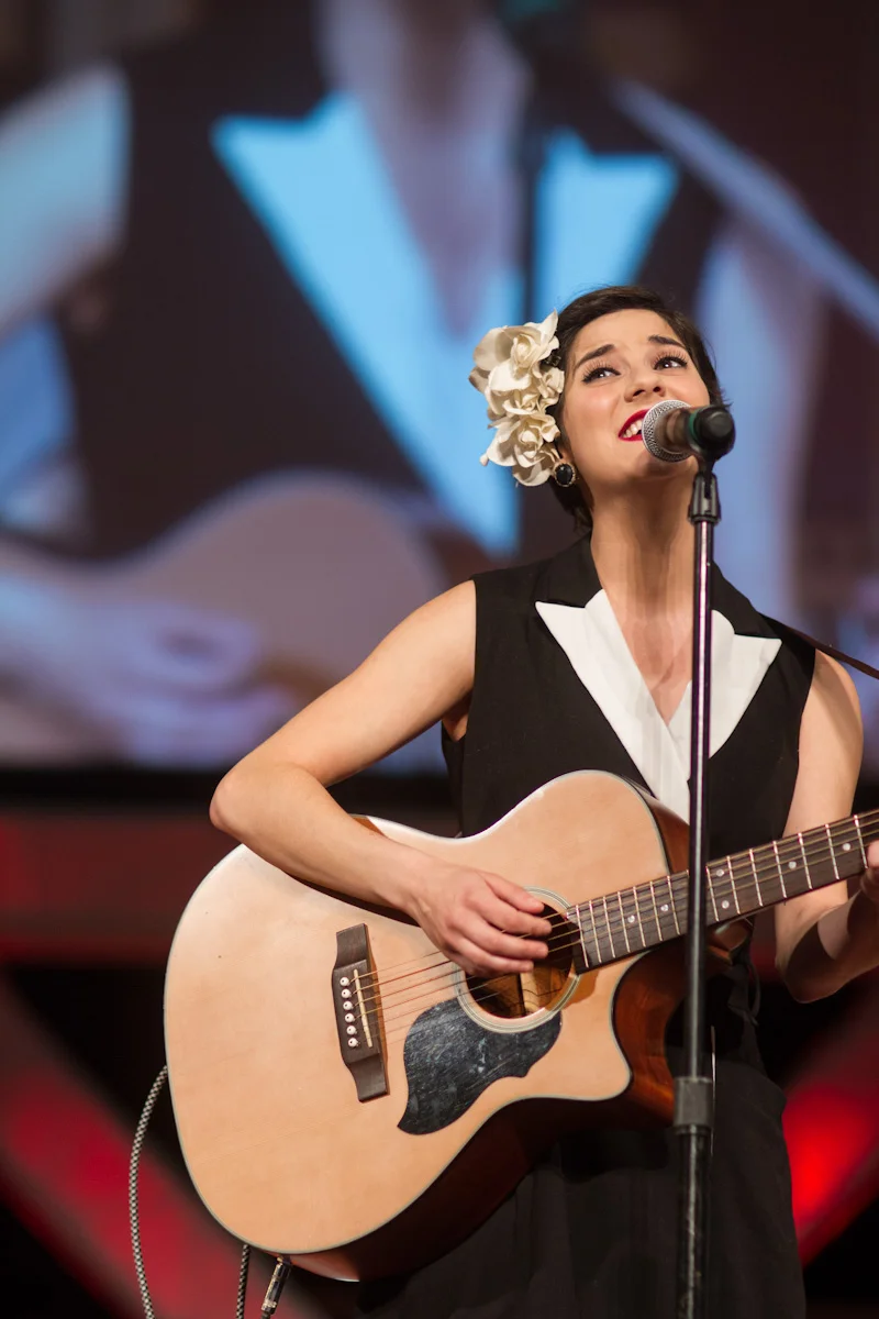 TEDx gathered a wide variety of entertainment such as slam poets, singers, and speed painters.