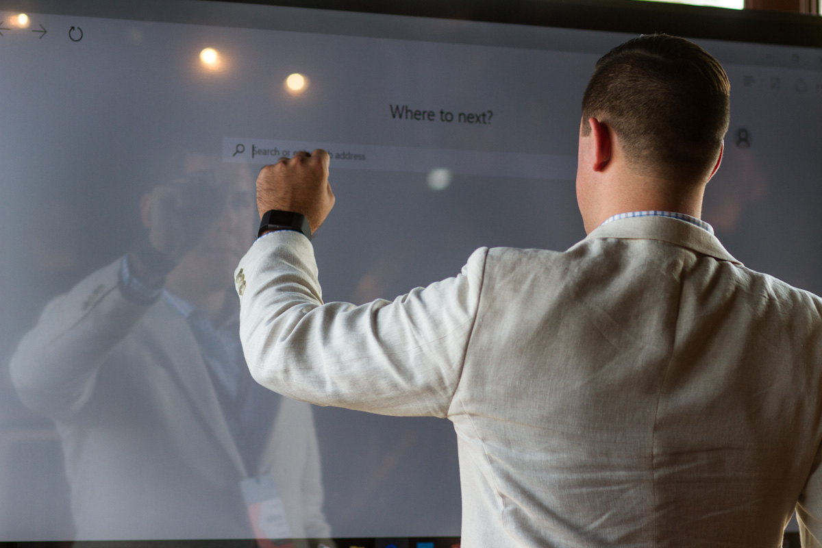 Between TEDx speakers there were interactive demonstrations to promote future ideas.
