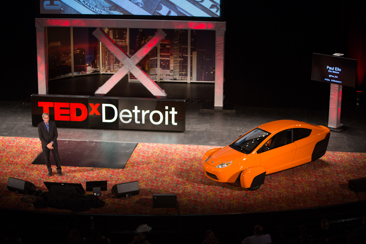 Engineer Paul Elio even brought his personal automobile on stage!!!