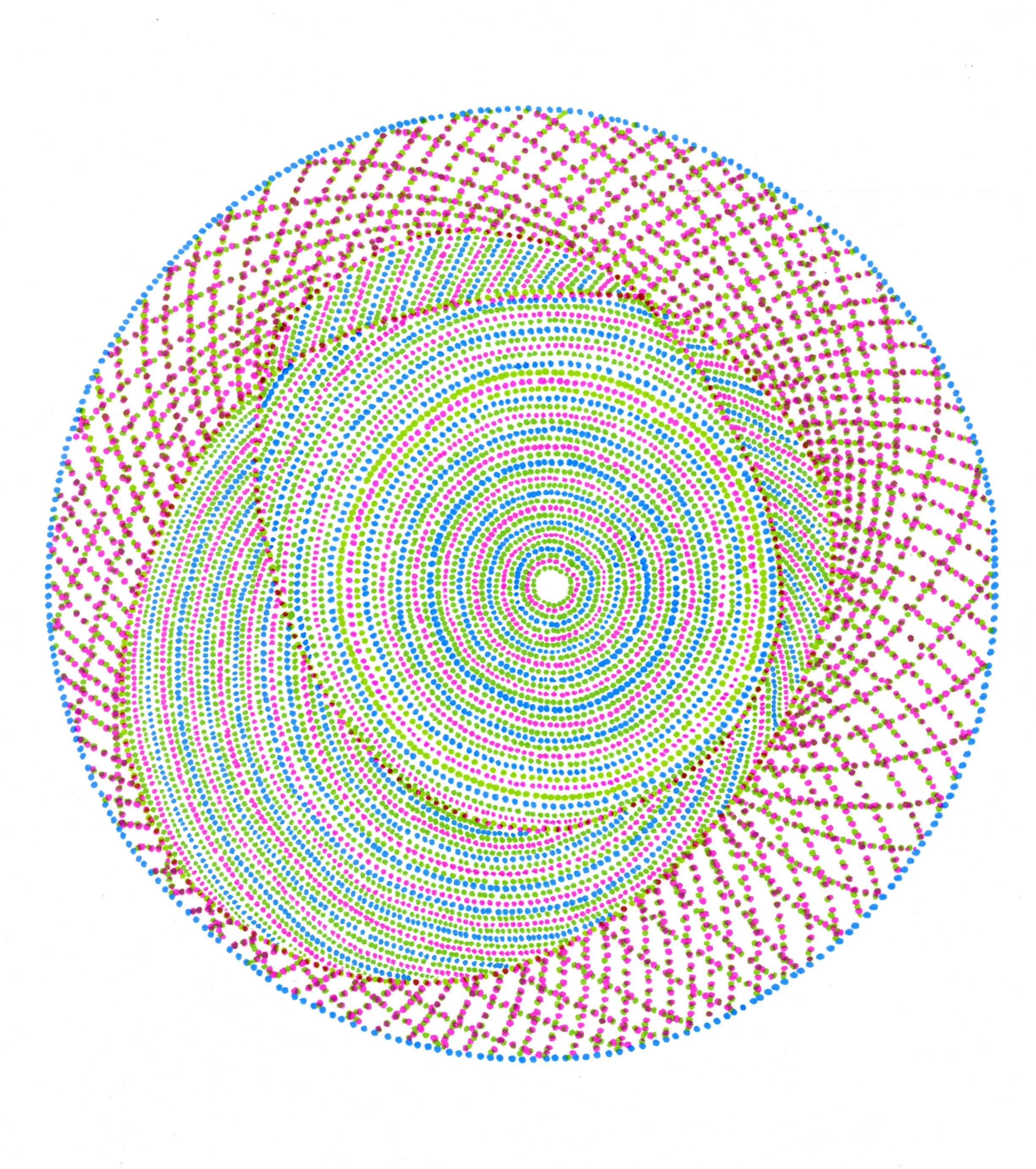  10 x 13 in. 25 x 33 cm  oil marker on paper  2015 