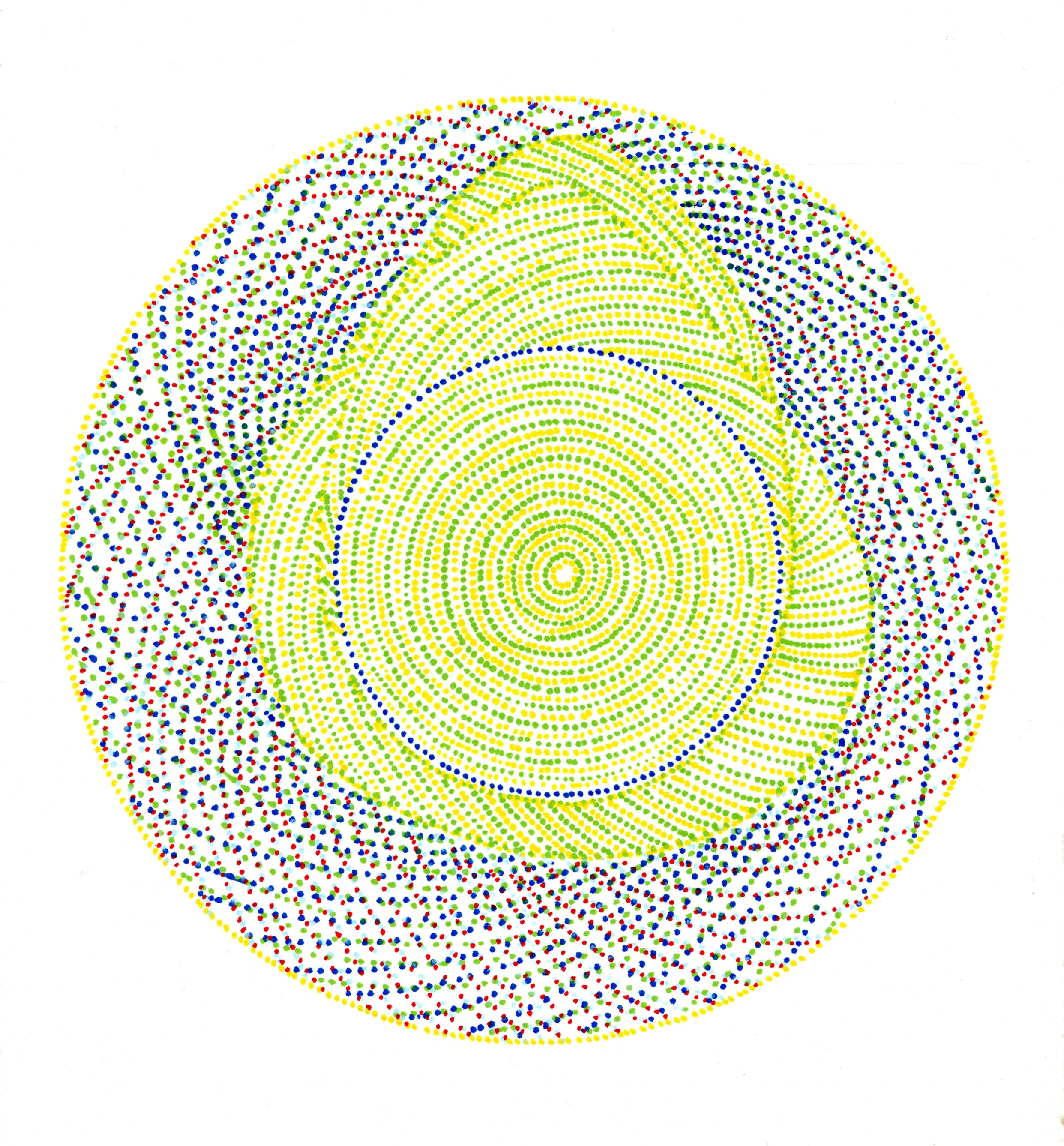  10 x 13 in. 25 x 33 cm  oil marker on paper  2015 