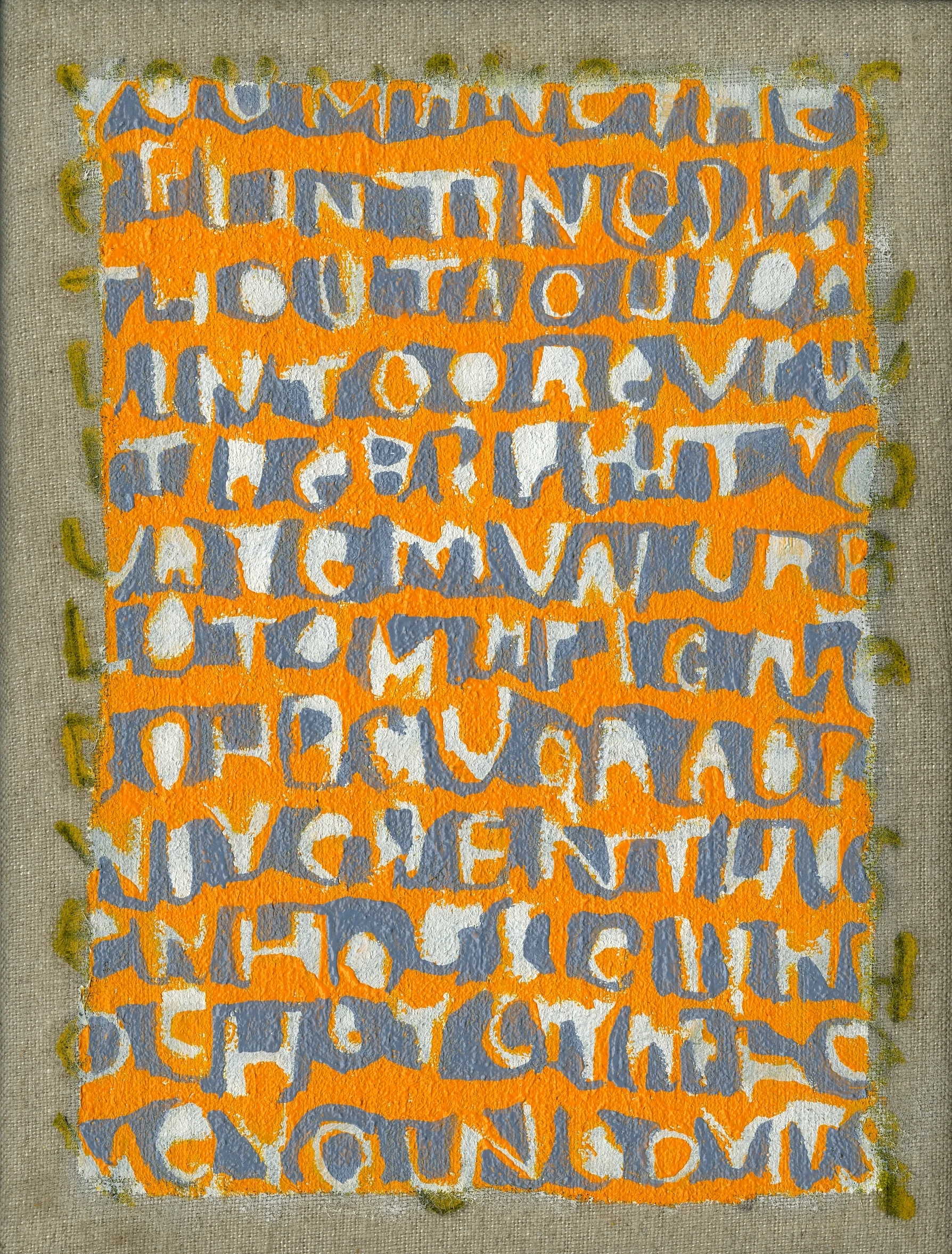 It’s not my secret to tell. Oil and graphite on linen over panel 6 x 8 in. 15 x 20 cm 2018