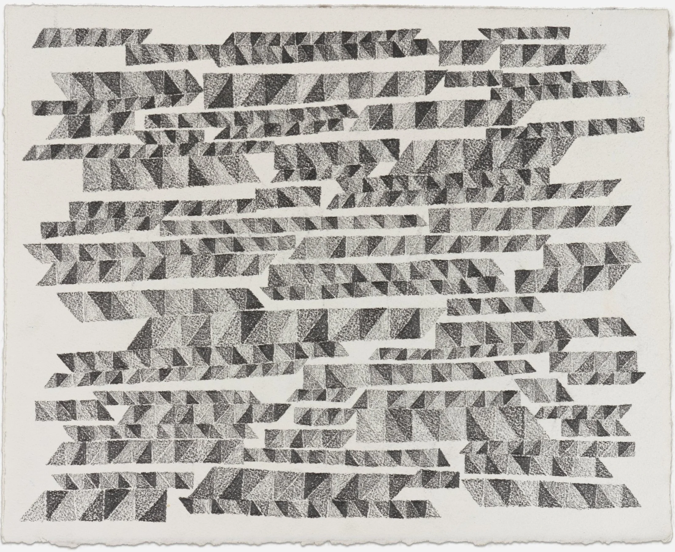  game vs. play, November 2024 m.ii.    Graphite on paper.   11 x 14 in. 28 x 36 cm.  2024. 