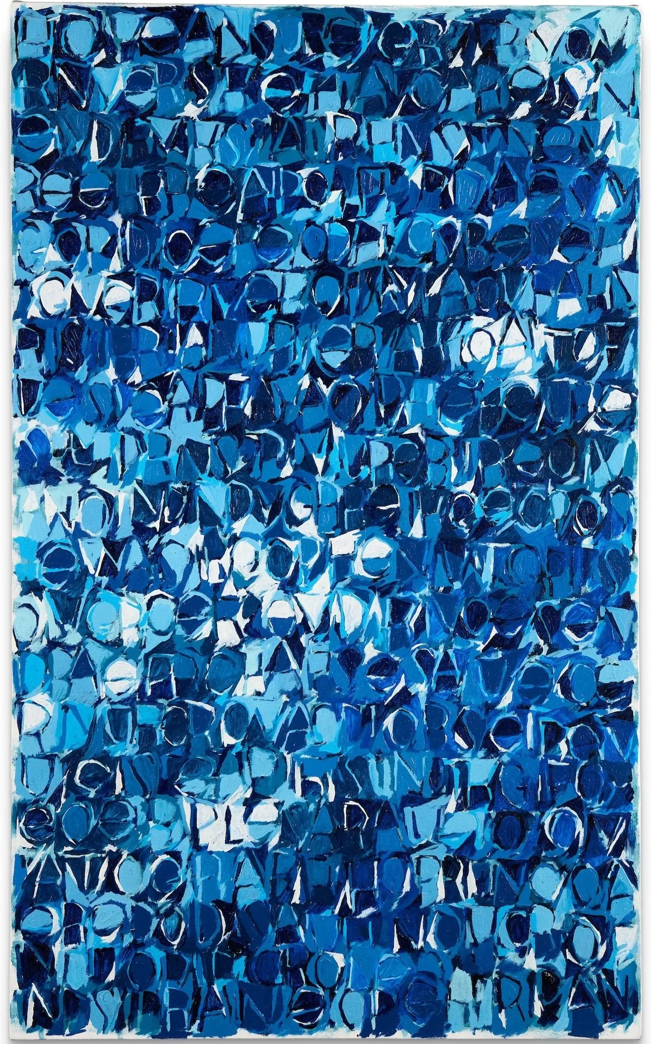  A secret surrender.    Oil and oil pastel on canvas.  51 x 31 in. 130 x 79 cm.  2026.  