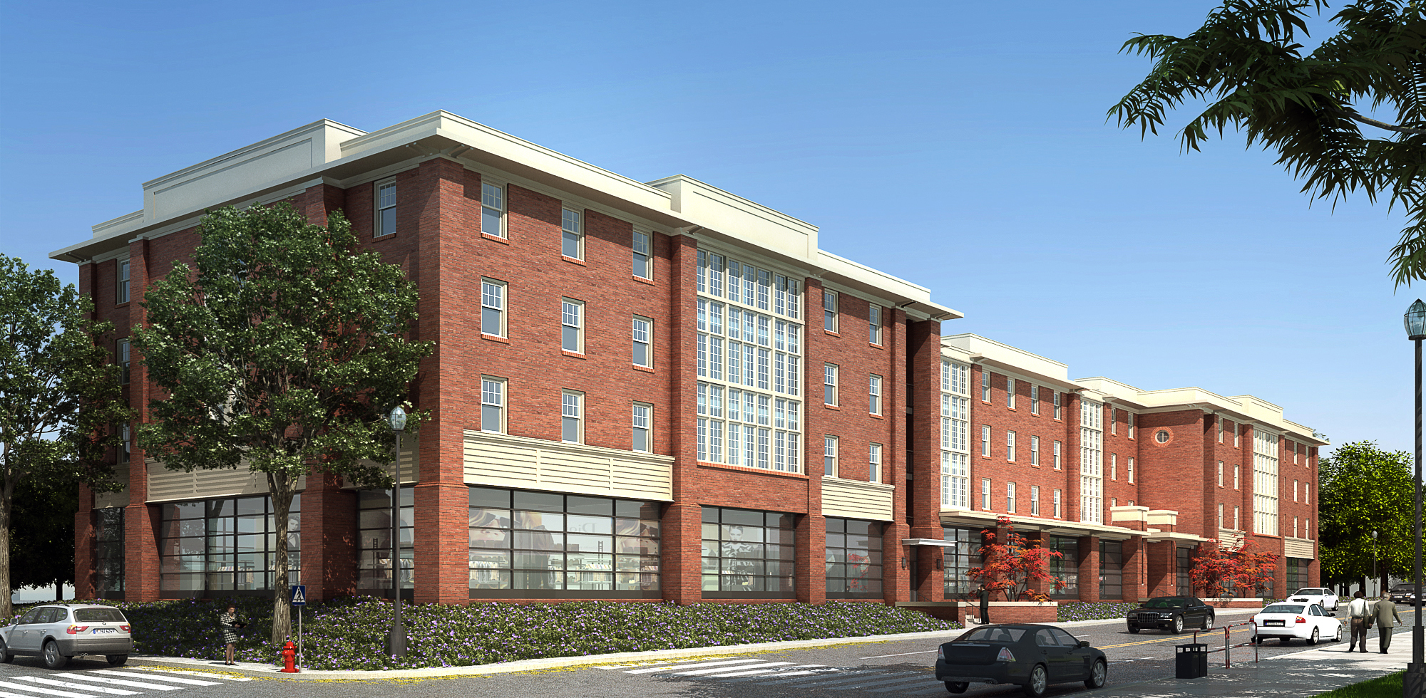 Campus Walk: Farmville, Virginia