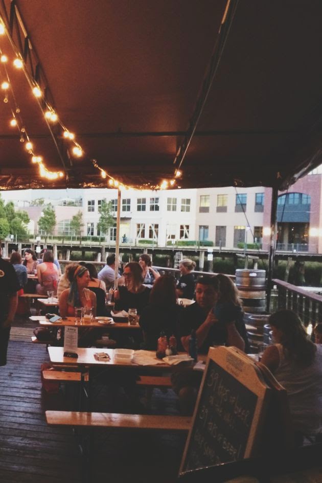 Taps in it's new location on the river