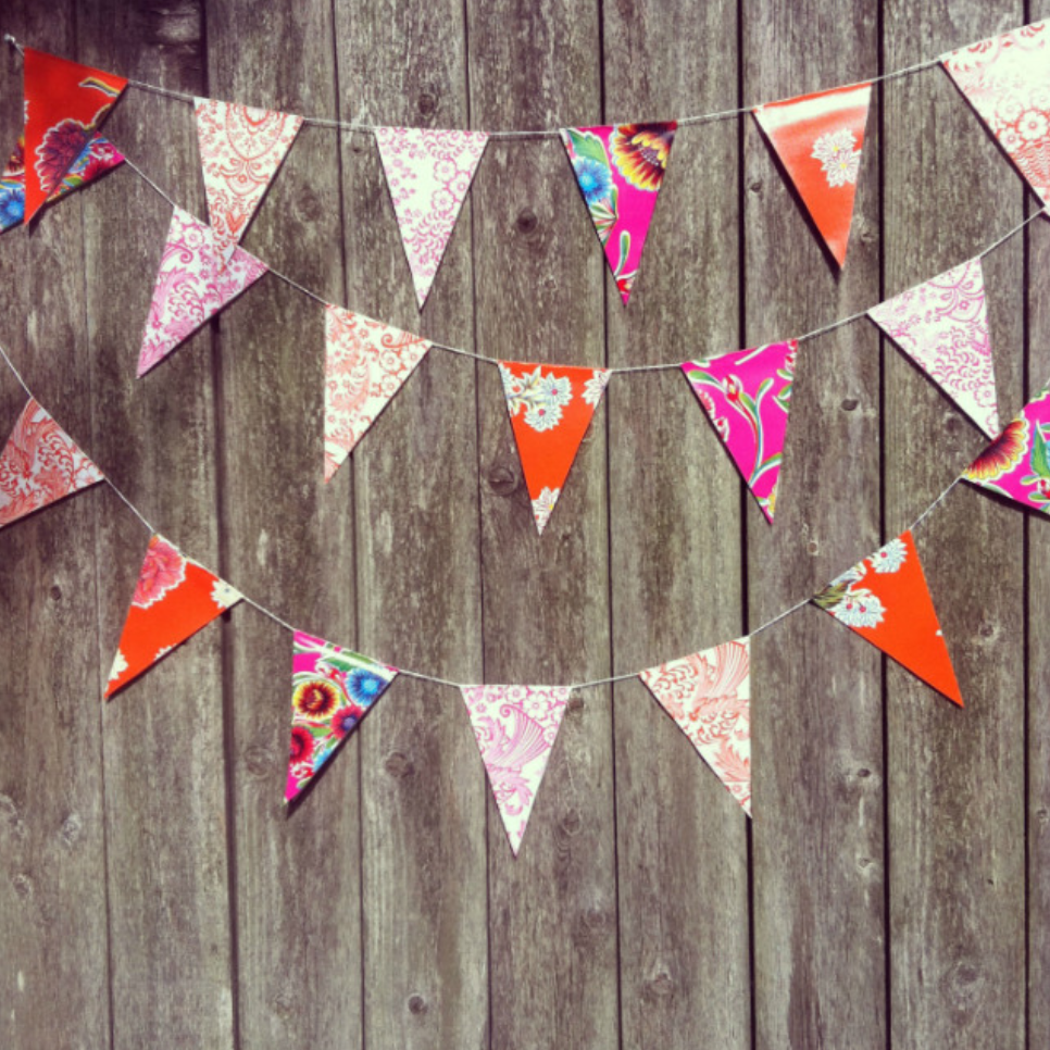 Oilcloth Bunting