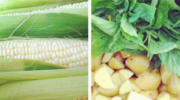 Farmers Market Week: Potato-Corn Chowder