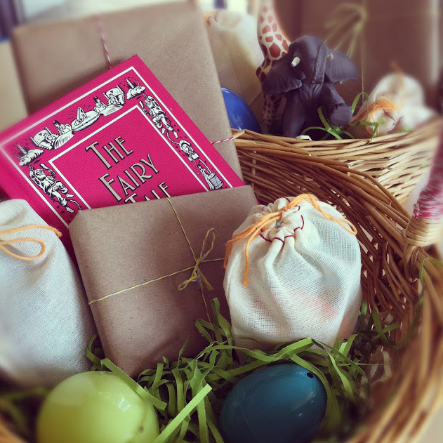 Plastic Eggs and Paper Grass