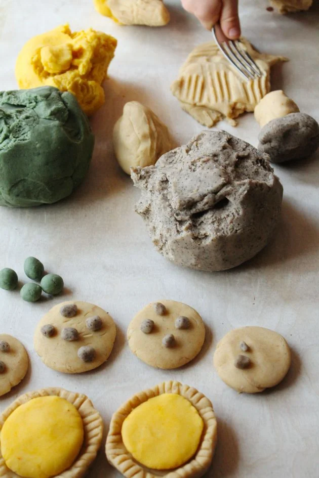 Naturally Dyed Playdough