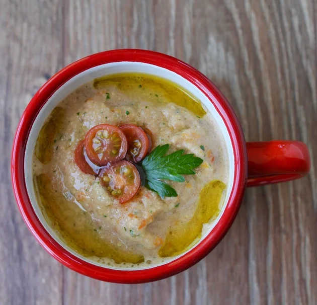 Tomato and Summer Squash Gazpacho