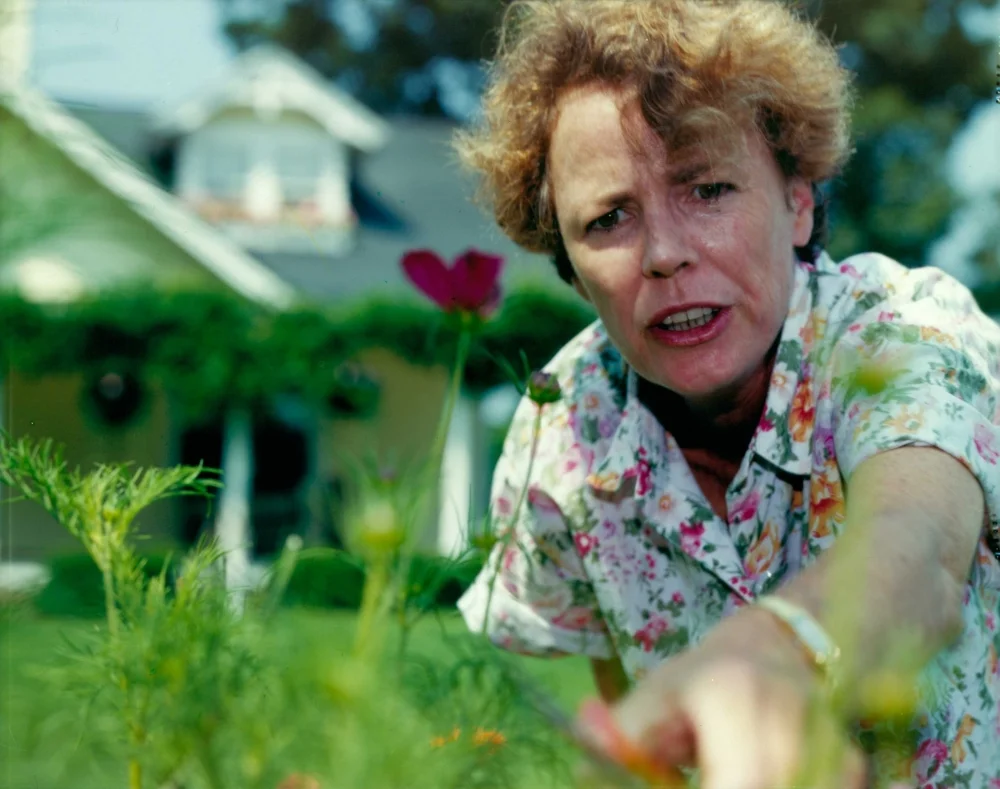 Sheila in the Garden, 1989